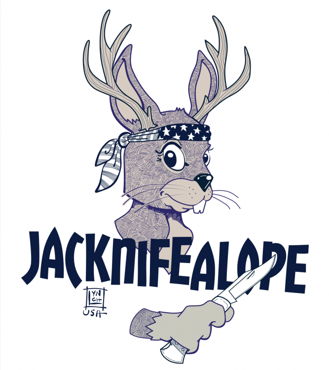 JacKnifeAlope Limited Run Stickers